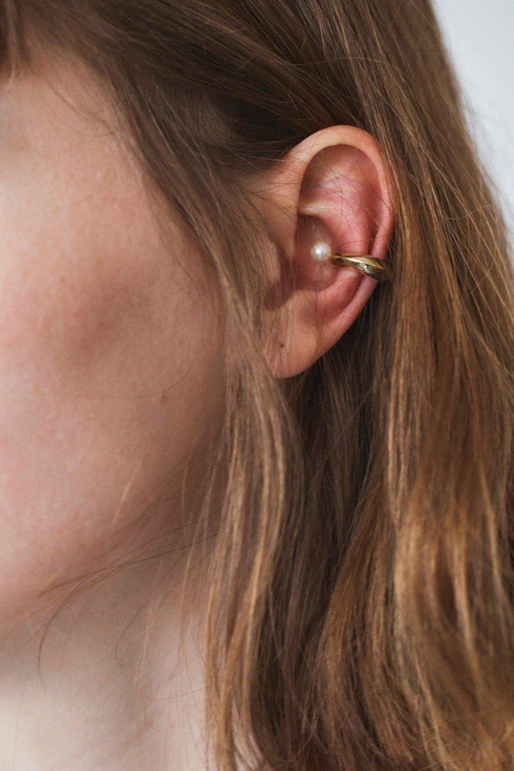 【MONICA】AKOYA EAR CUFF