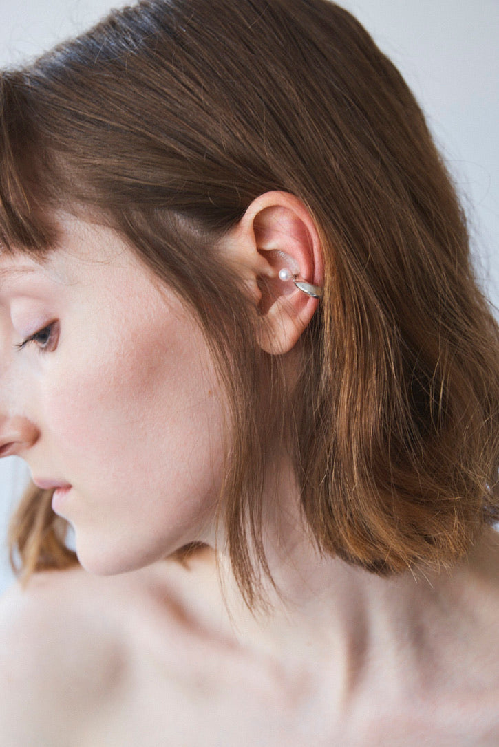 【MONICA】AKOYA EAR CUFF