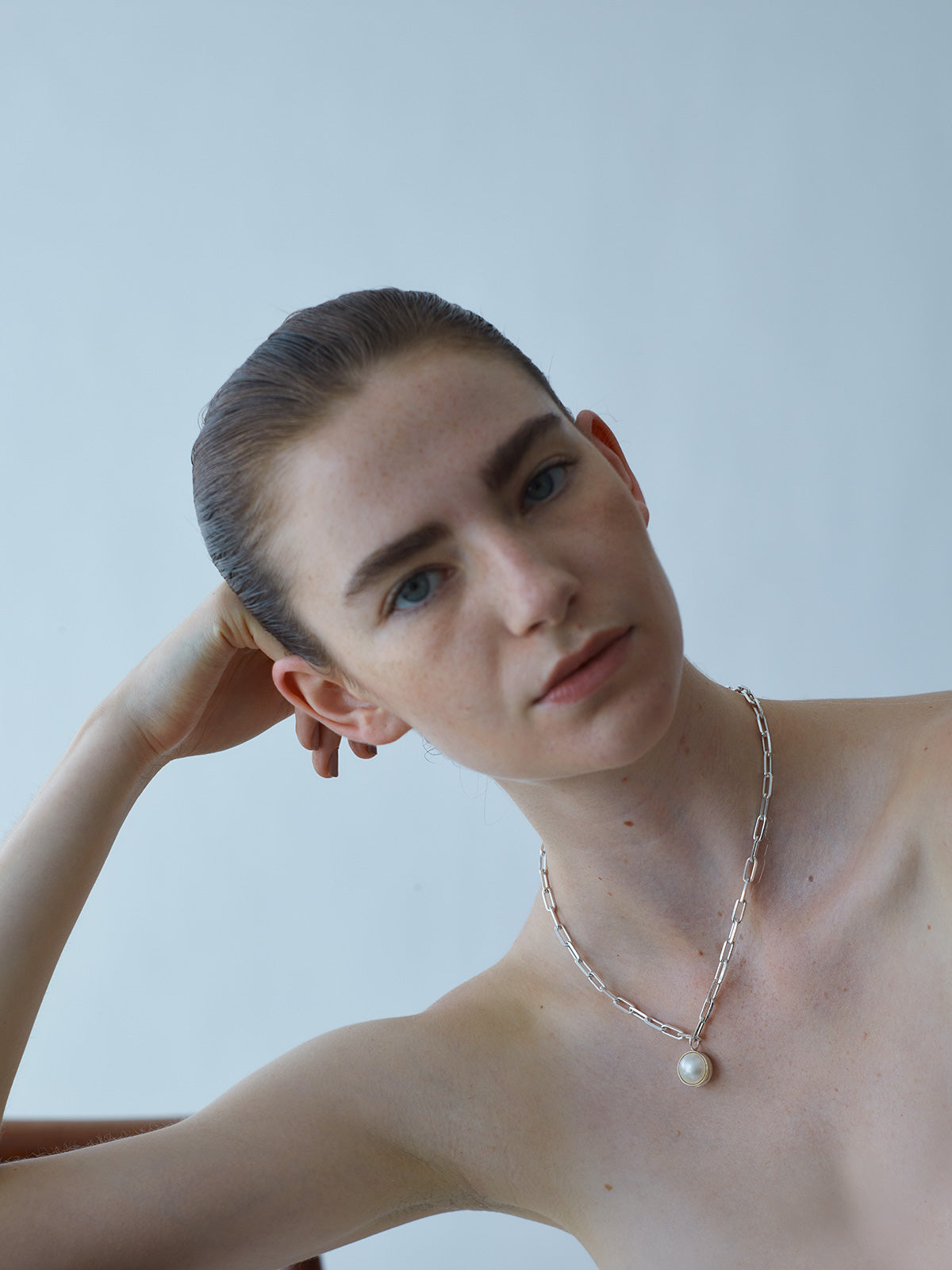 【MARGARET】MABE LOCKET CHAIN NECKLACE