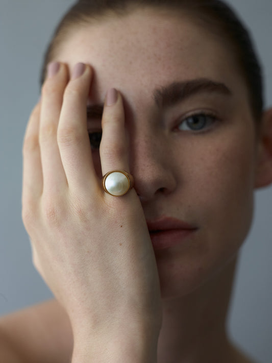 【VICTORIA】MABE LOCKET SIGNET RING