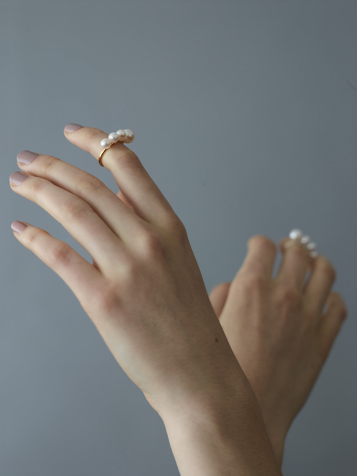 【ANTOINETTE 】QUADRUPLE AKOYA RING