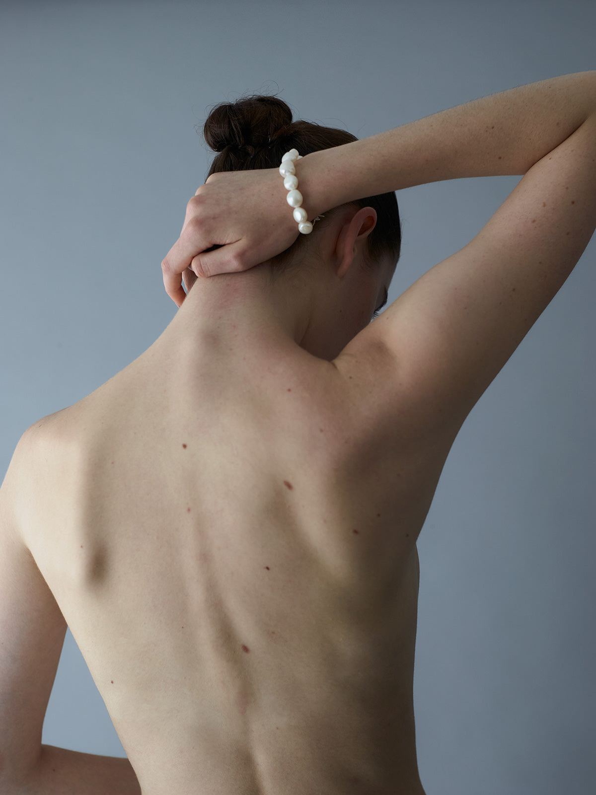 【LESLEY】 BAROQUE PEARL CHOKER NECKLACE & BRACELET