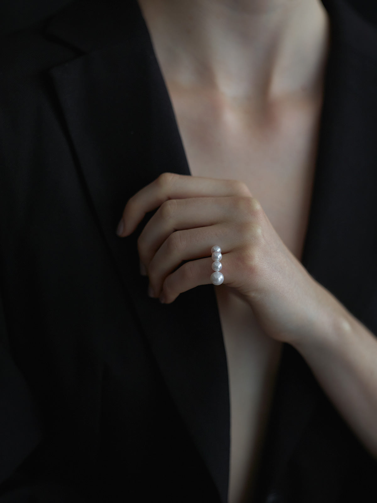 【ANTOINETTE 】QUADRUPLE AKOYA RING