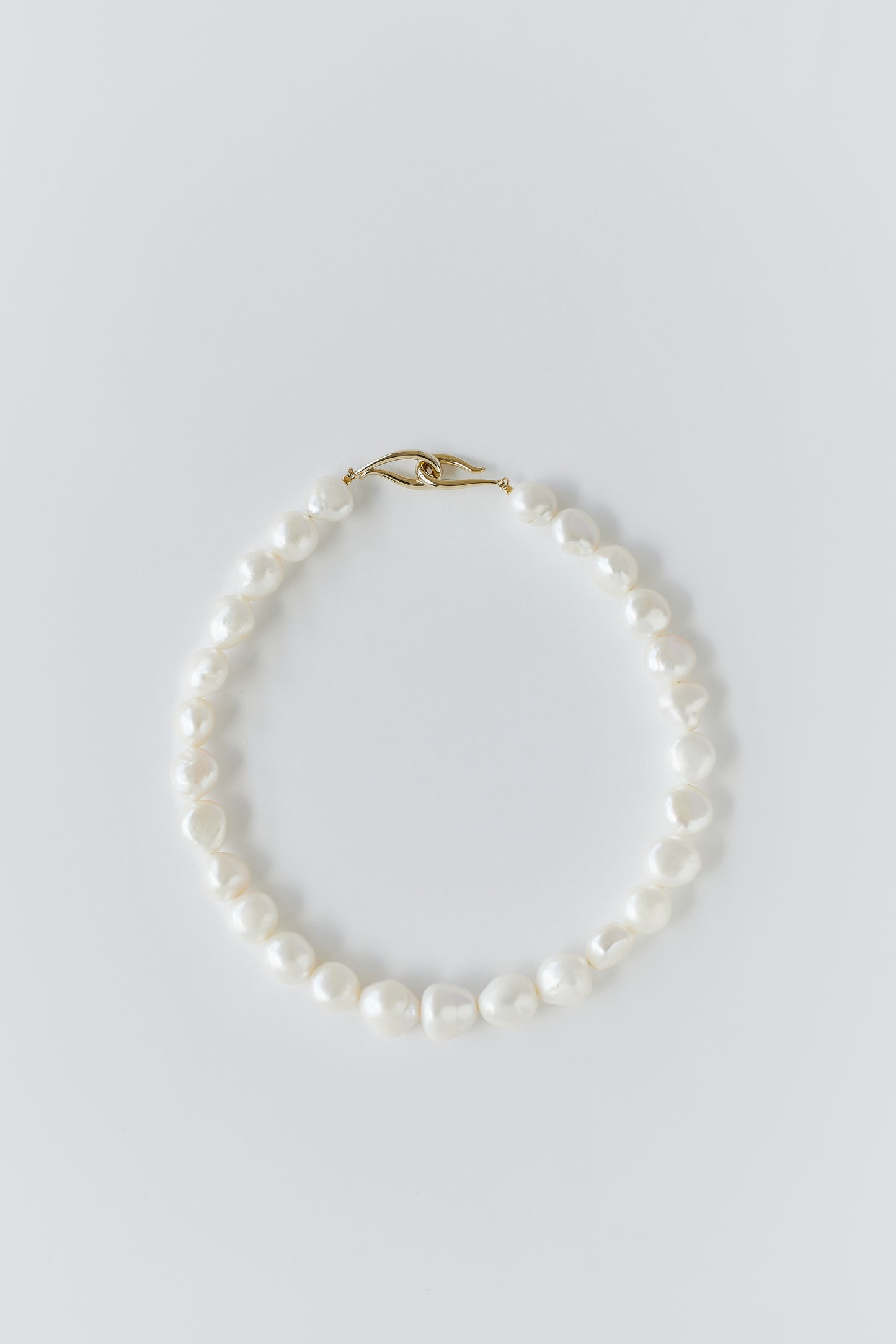 【ELIZABETH】 BAROQUE PEARL COLLAR