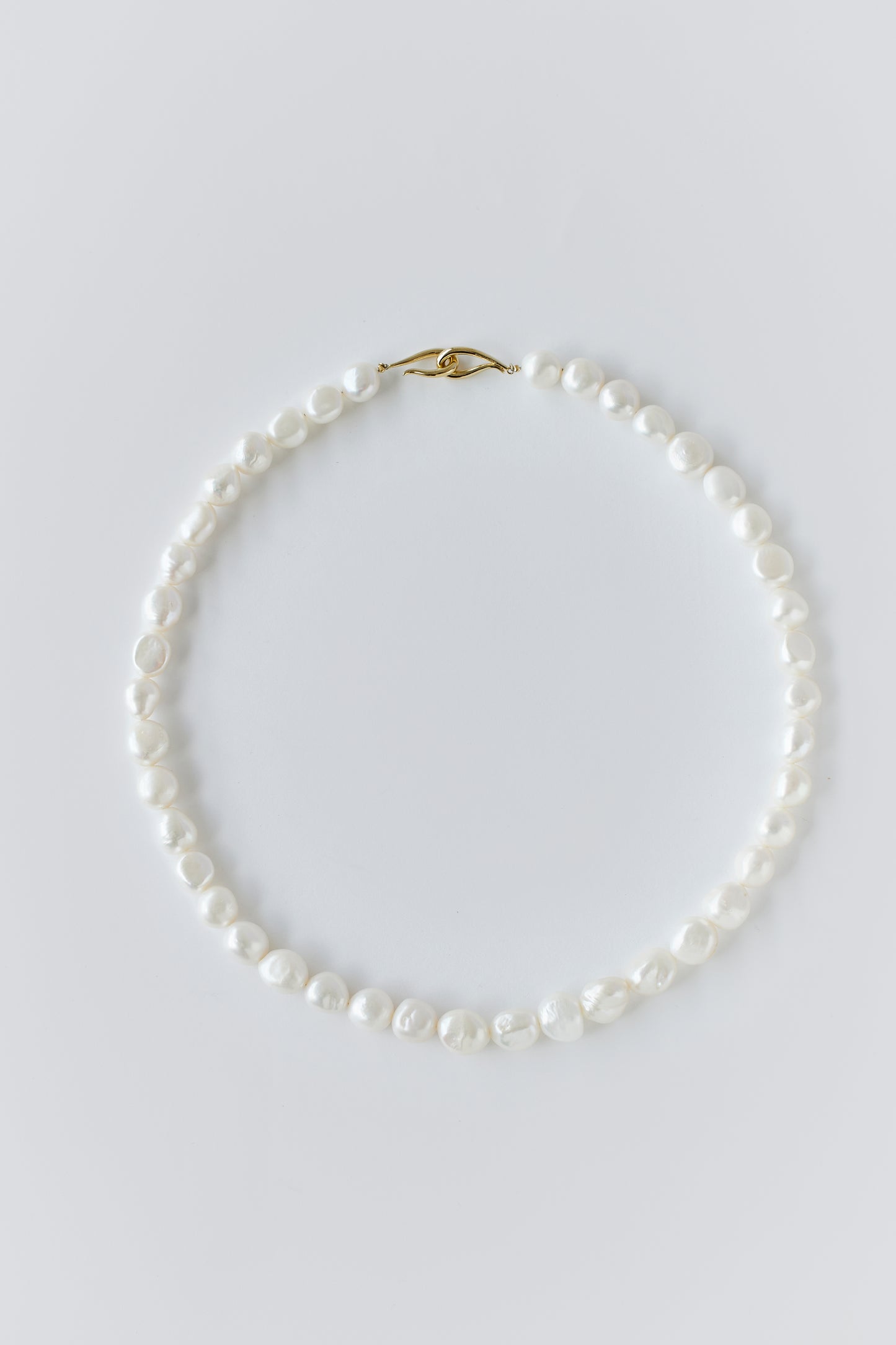 【MOIRA】BAROQUE PEARL LONG NECKLACE
