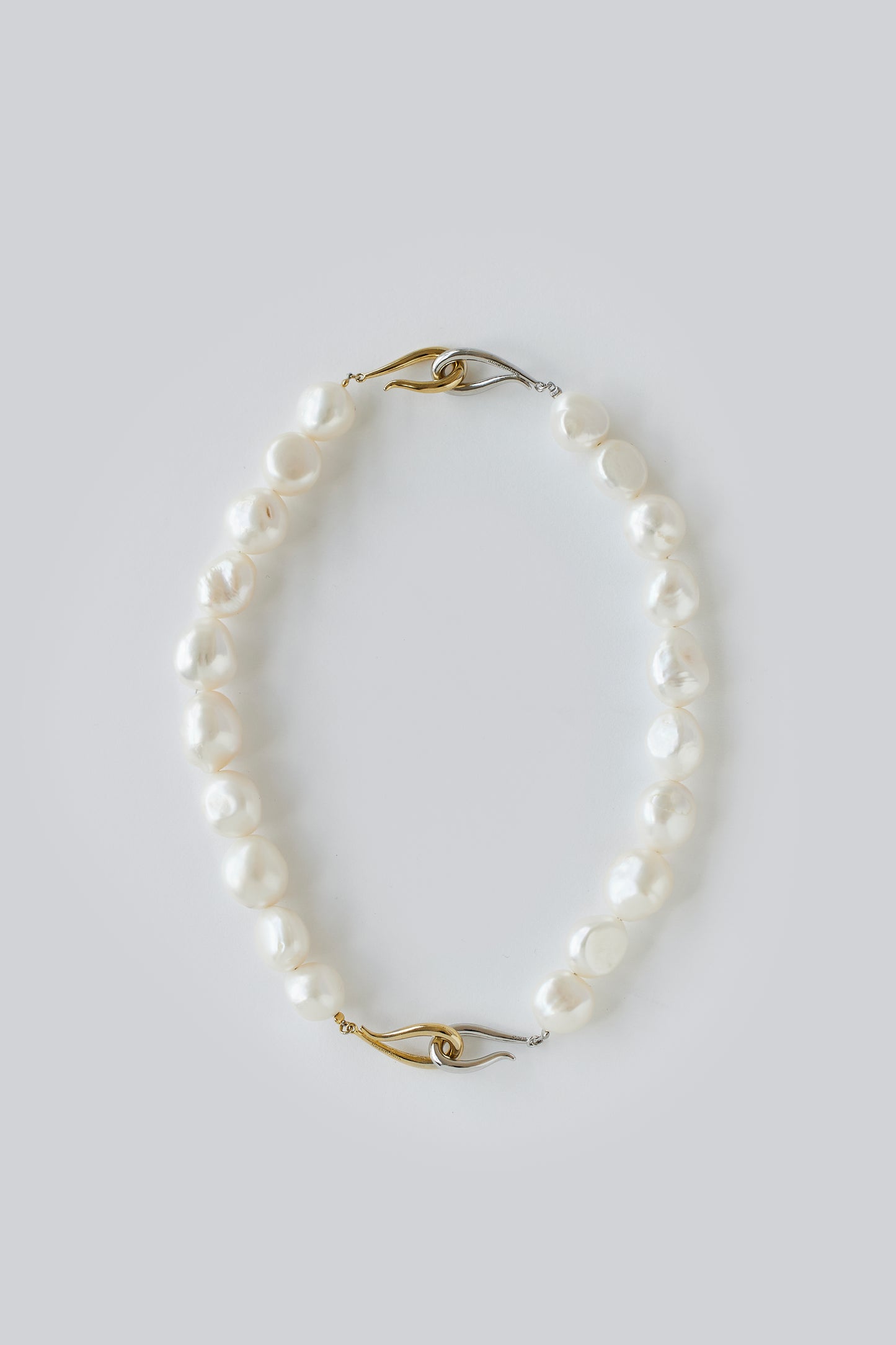 【LESLEY】 BAROQUE PEARL CHOKER NECKLACE & BRACELET
