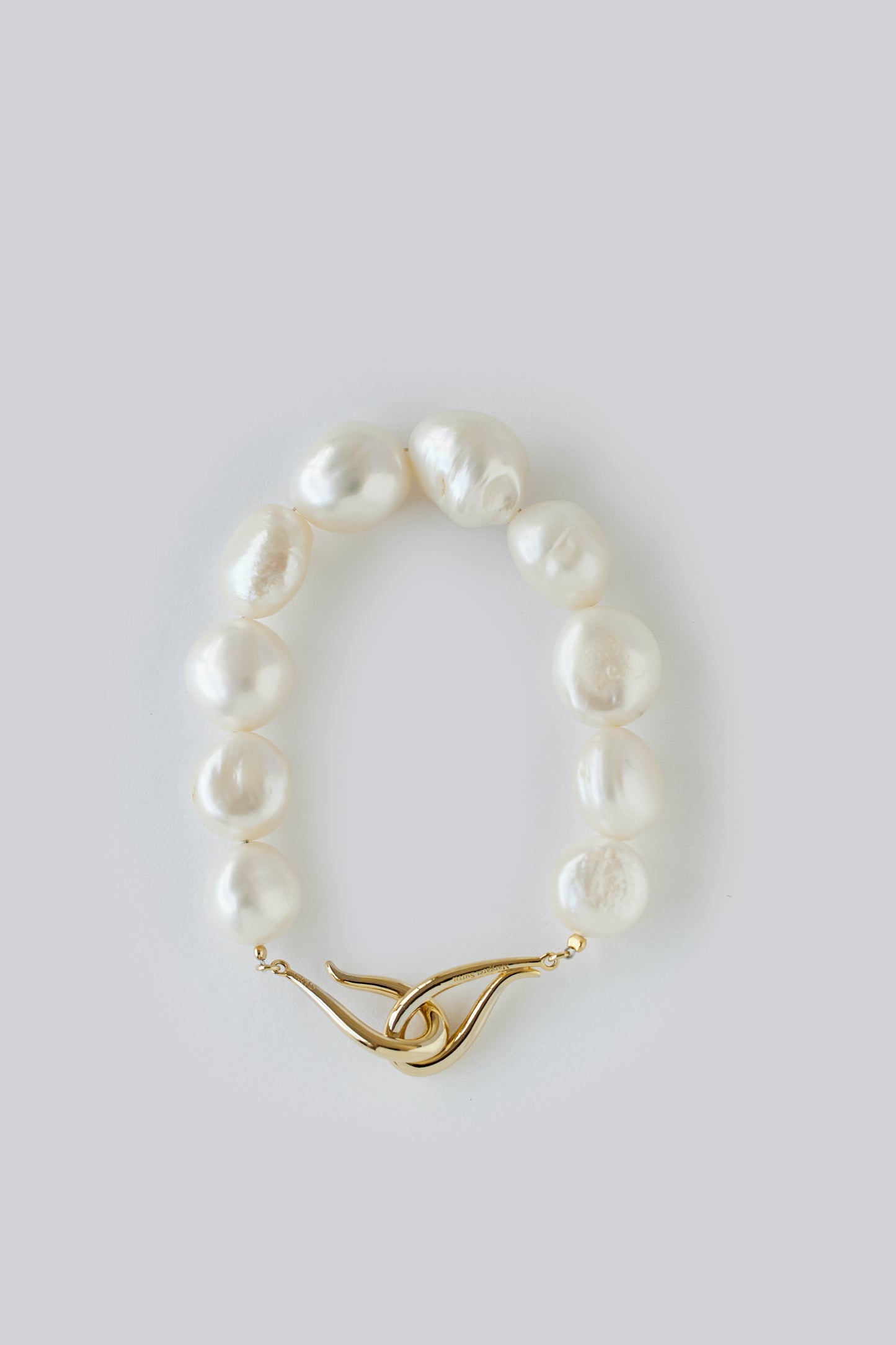 【LESLEY】 BAROQUE PEARL CHOKER NECKLACE & BRACELET